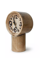 Afbeelding in Gallery-weergave laden, Retro klok beige

