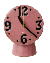 Afbeelding in Gallery-weergave laden, Retro klok roze
