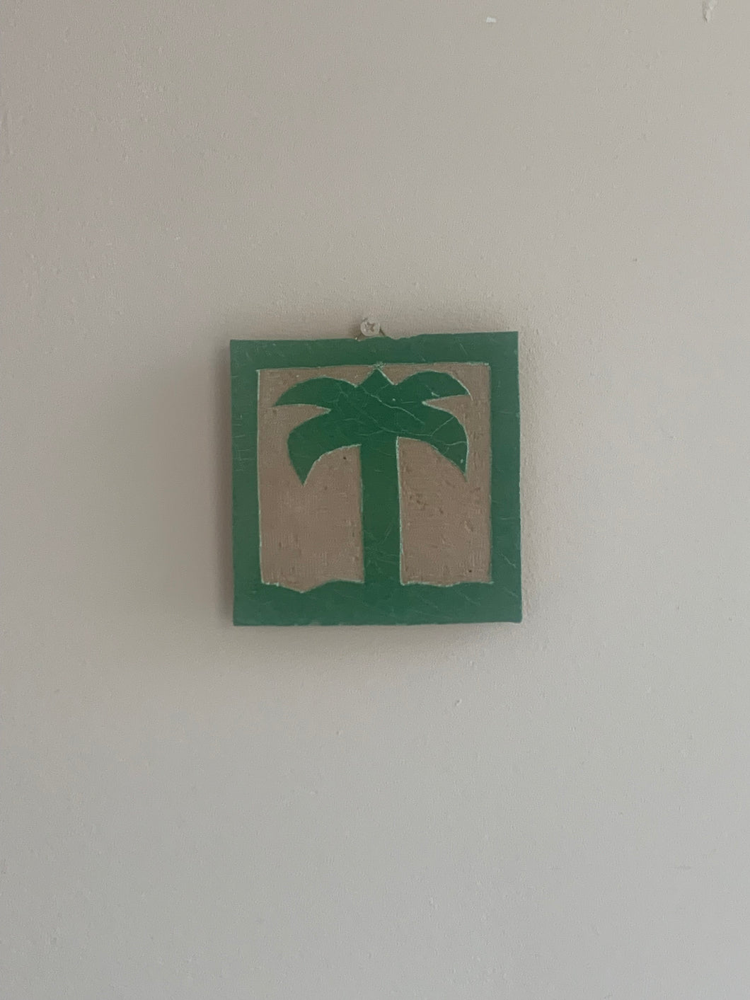 Palmboom tegel
