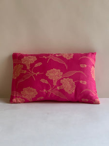 Kussen damast Roze