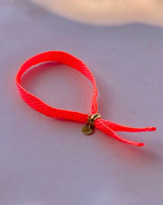 Neon oranje armband