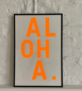 NEON poster ALOHA