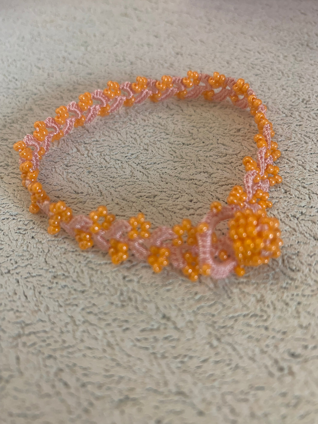 Gehaakt armbandje
